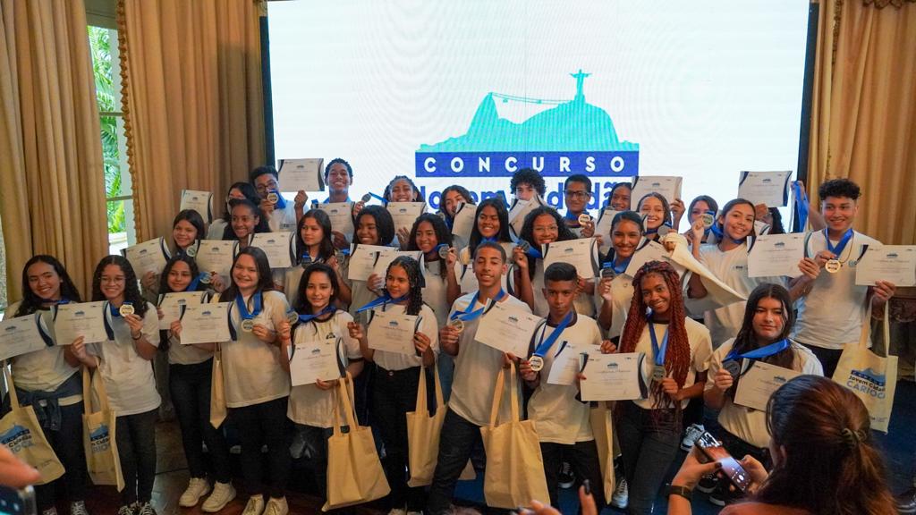Concurso Jovem Cidadão Carioca premia alunos da Rede Municipal de Ensino - Prefeitura da Cidade do Rio de Janeiro