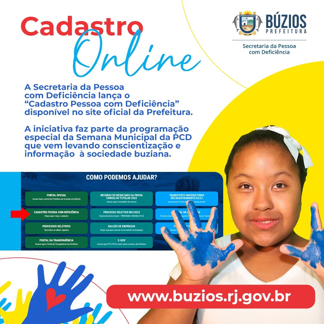 Secretaria da Pessoa com Deficiência disponibiliza cadastro on-line