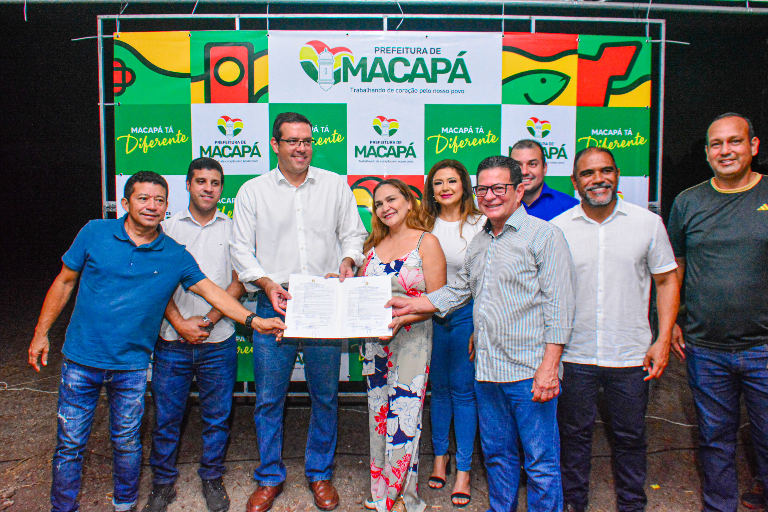 Prefeito Dr. Furlan assina Ordem de Serviço para pavimentação asfáltica do Ramal da Cascalheira – Prefeitura Municipal de Macapá