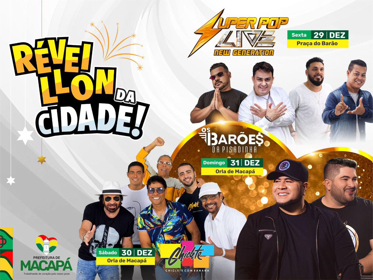 Prefeito de Macapá anuncia atrações nacionais para a programação de fim de ano na capital – Prefeitura Municipal de Macapá