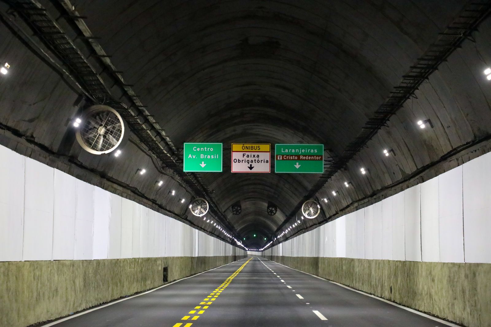 Prefeitura entrega a reforma do Túnel Rebouças - Prefeitura da Cidade do Rio de Janeiro